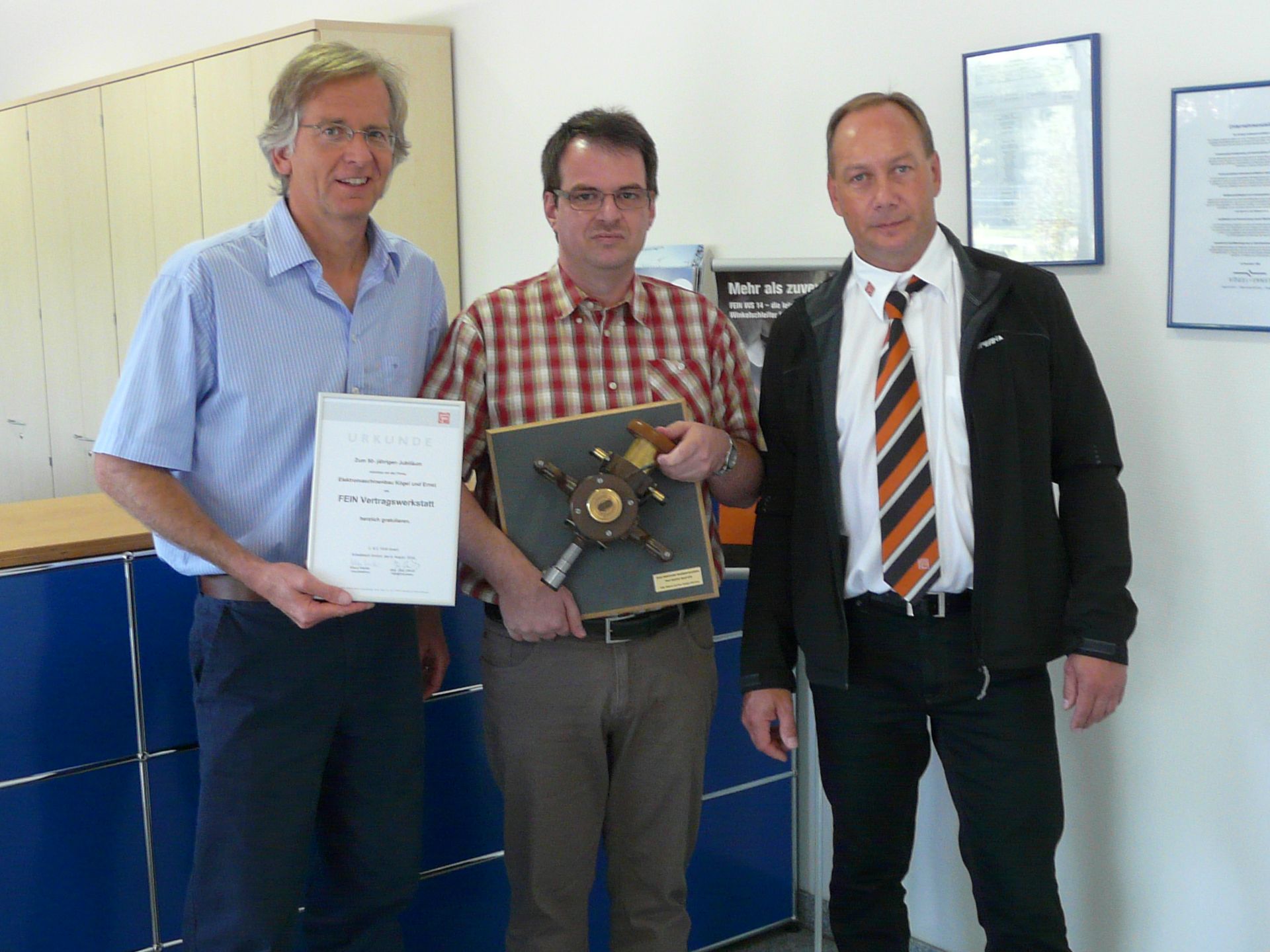 50 Jahre Fein Vertragswerkstatt